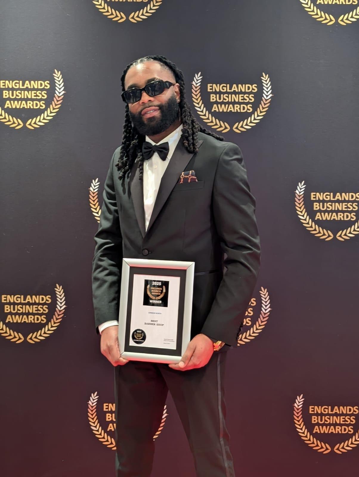 Rossian Barber — Winner, Best Barber Shop, Englands Business Awards 2025