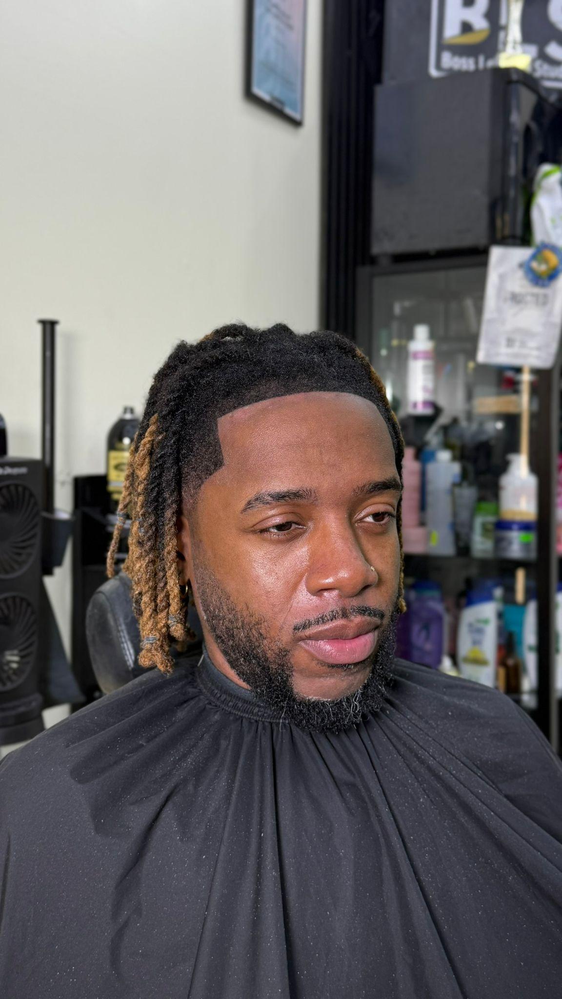 Locs with sharp lineup